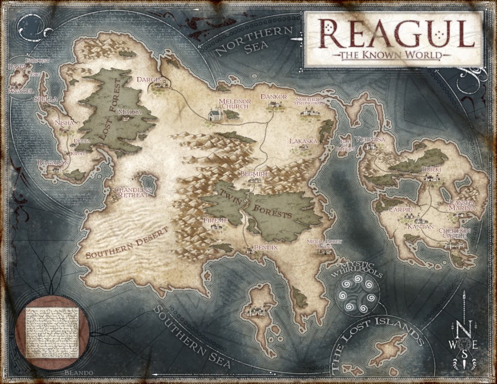 Reagul Map (Large)